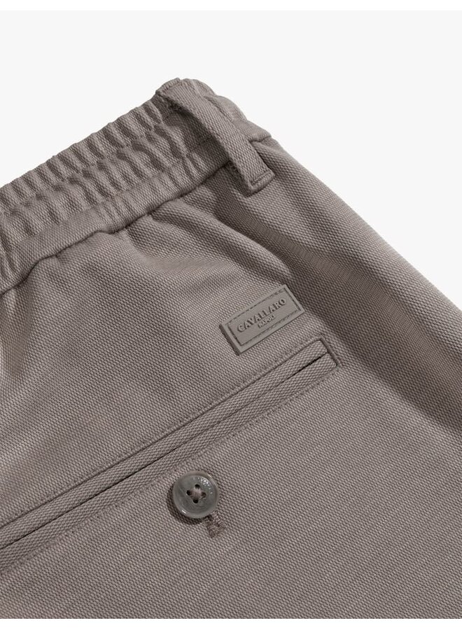 Zaverio Trousers 121261016 Kleur 840006 Taupe Melange