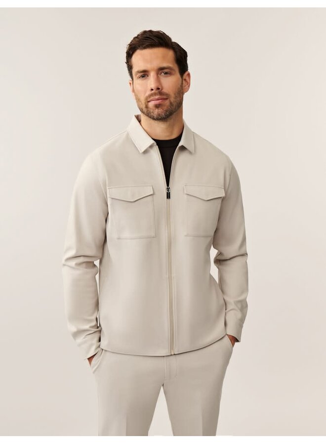 Zerino Overshirt 123261012 Kleur 189000 Dark Kit