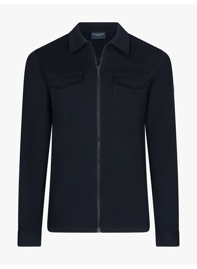 Zerino Overshirt 123261012 Kleur 699000 Dark Blue