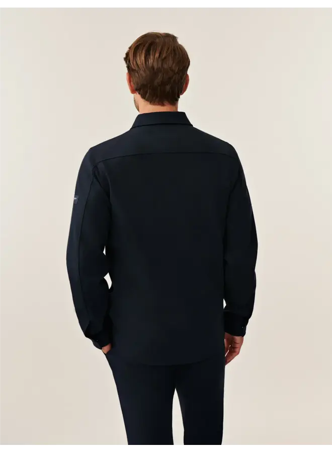 Zerino Overshirt 123261012 Kleur 699000 Dark Blue