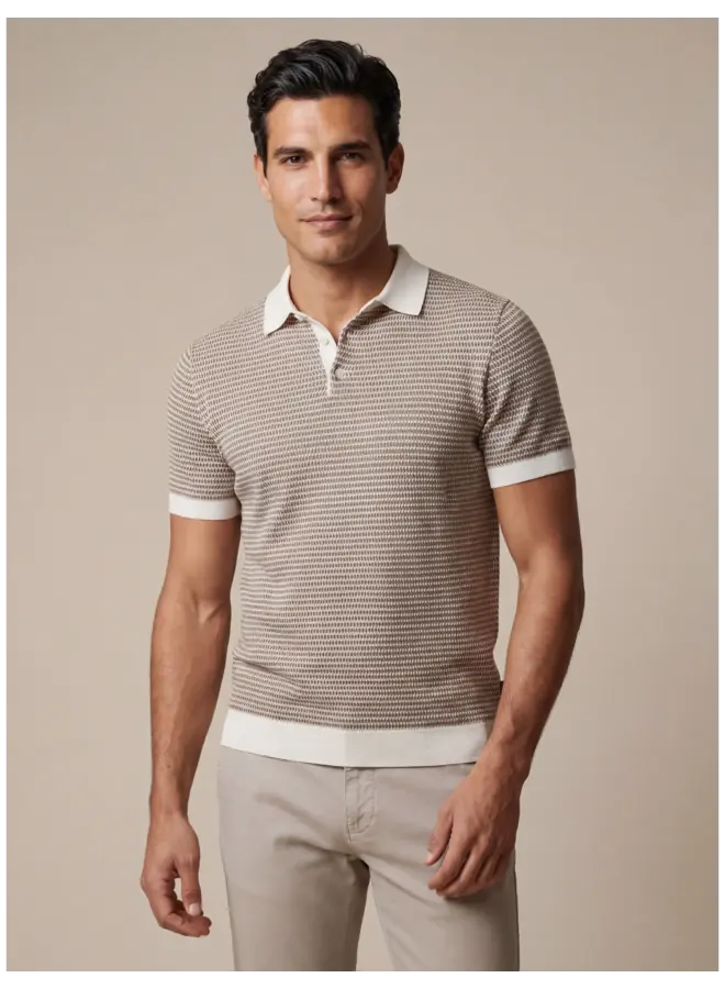 Multipo Polo 116261051 Kleur 840000 Taupe