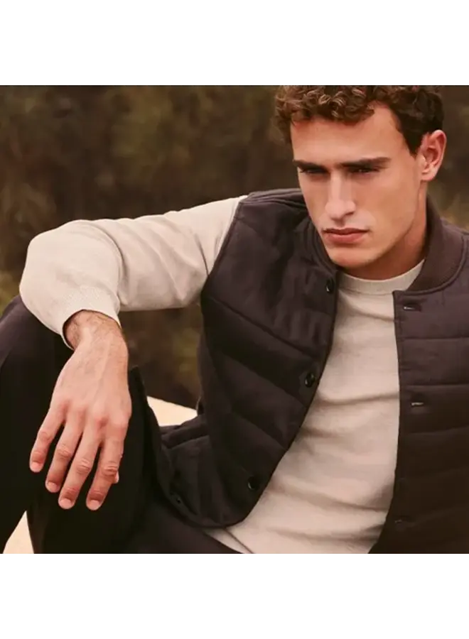 Pullover Crewneck Beige Aero Ease PPXJ10020D