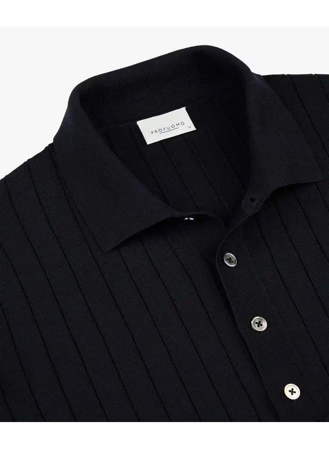 Polo Longsleeve Navy Aero Ease PPXJ10021A