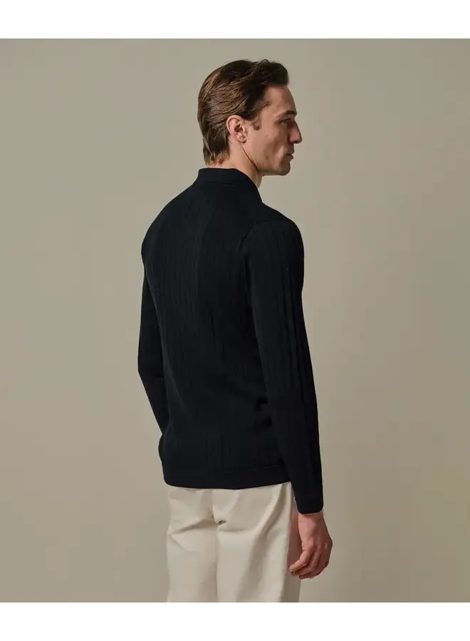 Polo Longsleeve Navy Aero Ease PPXJ10021A
