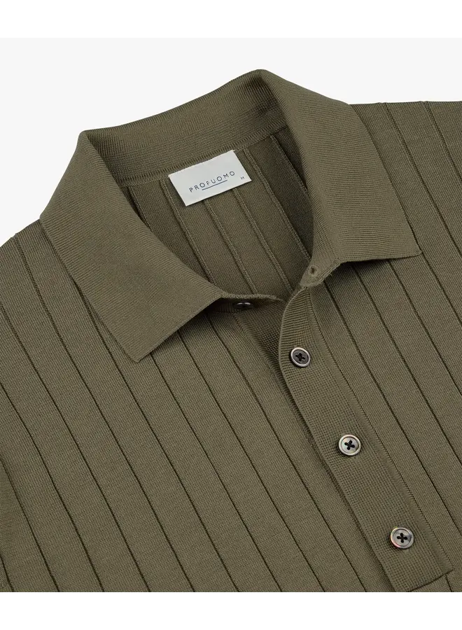 Polo Longsleeve Brown Aero Ease PPXJ10021B