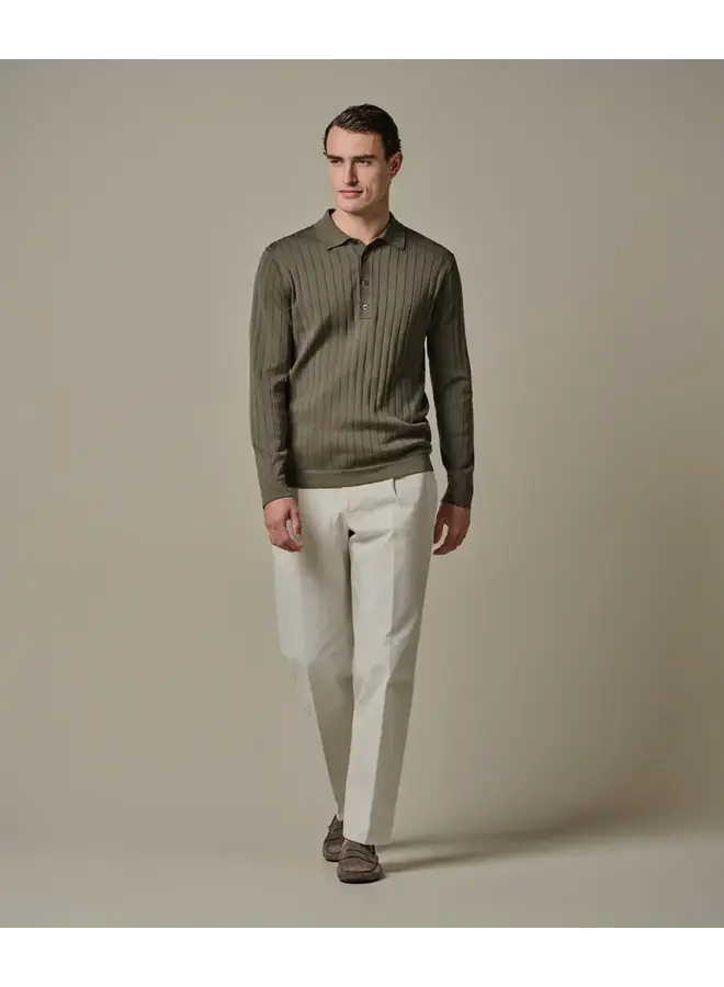 Polo Longsleeve Brown Aero Ease PPXJ10021B