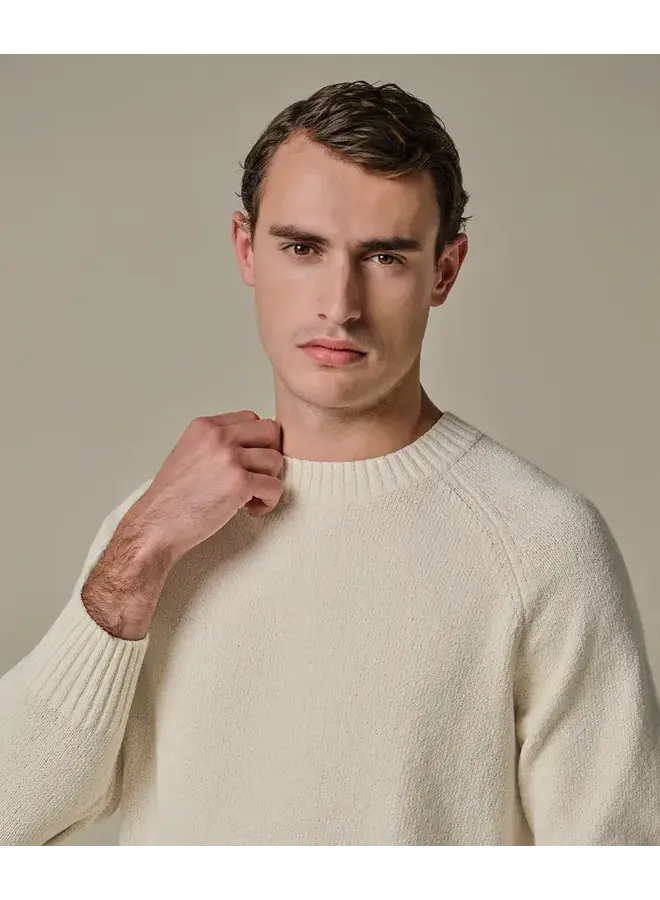 Crewneck Off White Badstof PPXJ10016B