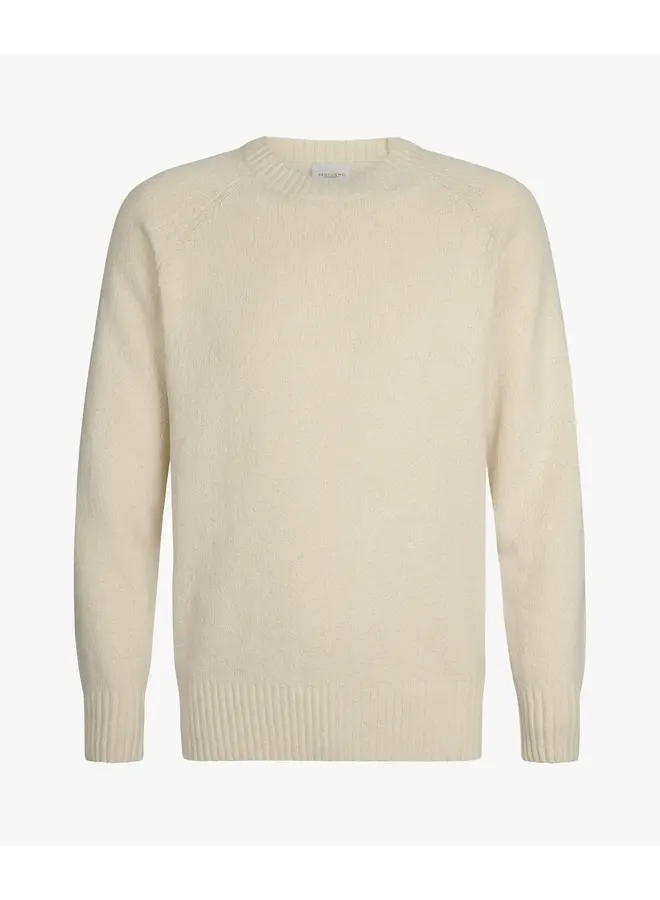 Crewneck Off White Badstof PPXJ10016B