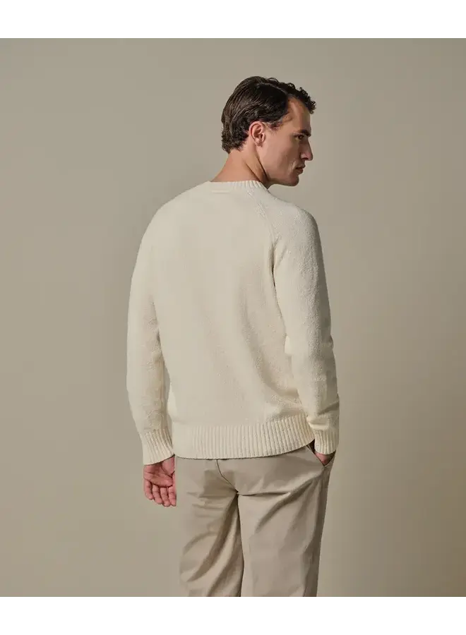 Crewneck Off White Badstof PPXJ10016B