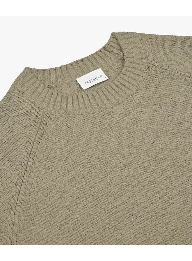Crewneck Beige Badstof PPXJ10016A
