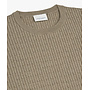 Pullover Crewneck Kabel Beige PPXJ10004B