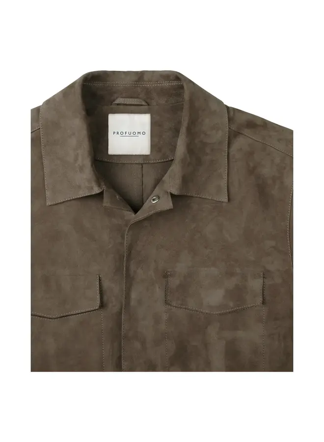 Jas Suede Lichtbruin 	PPXU10011A