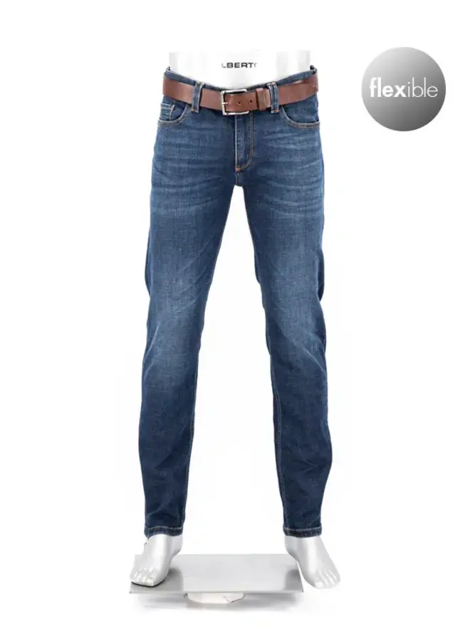 Jeans Premium PIPE Overdyed Regular Fit 4207 1861 Col. 848 Blauw