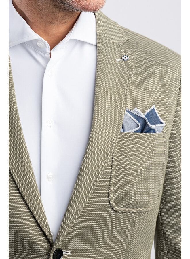 Colbert / Kostuum Jersey Travel 24/7 Knitted JBI-M20 GREEN