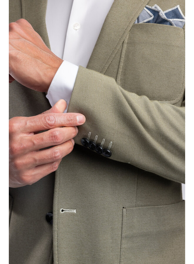 Colbert / Kostuum Jersey Travel 24/7 Knitted JBI-M20 GREEN