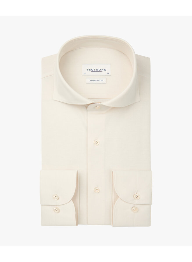 Overhemd Japanese Knitted Off White PP2H00008D