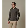 Polo Longsleeve Bruin One Piece Luxury Basic PPXJ10005B