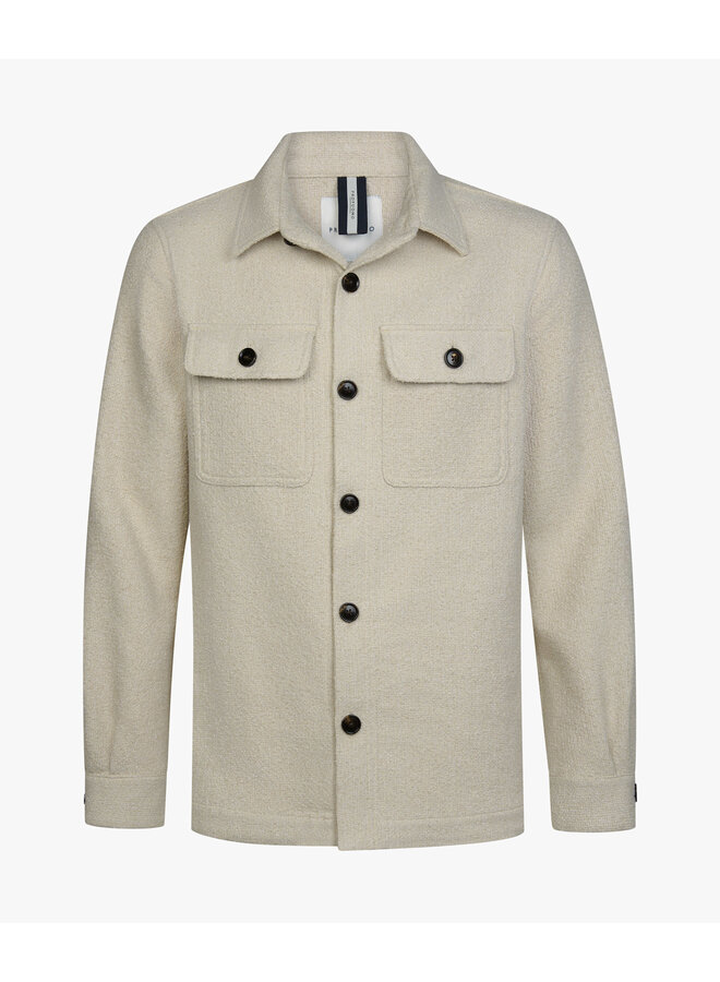 Overshirt Zand Boucle PPXF10023A