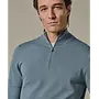 Pullover Luxury basic Half Zip Grijsblauw PPXJ10008F