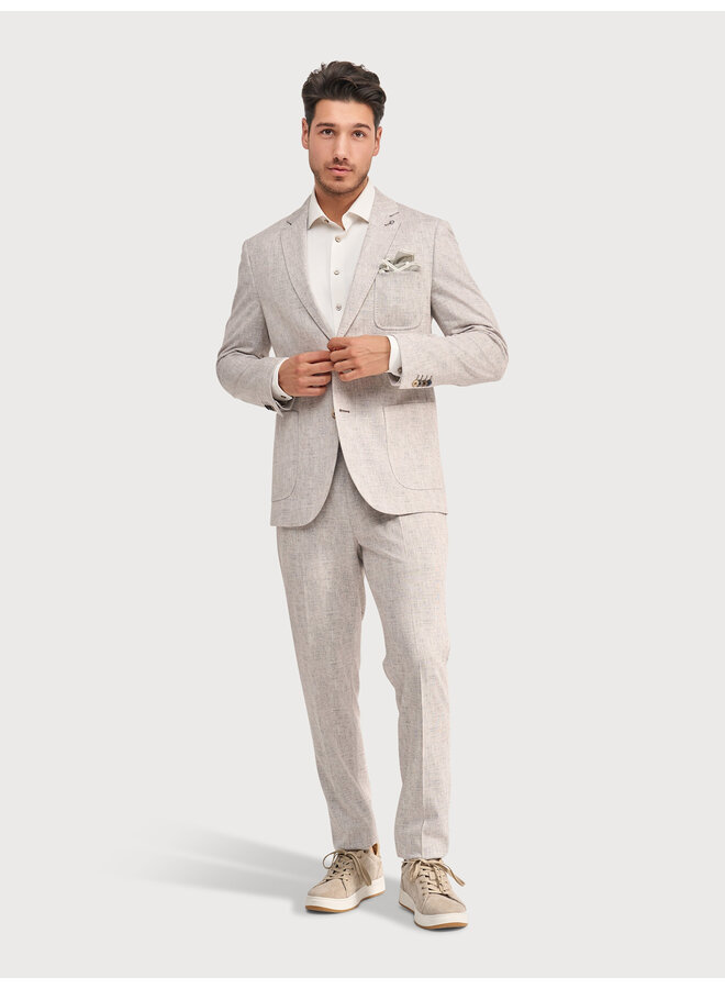 Colbert / Kostuum Jersey Gemêleerd JBIS26-M11 Sand