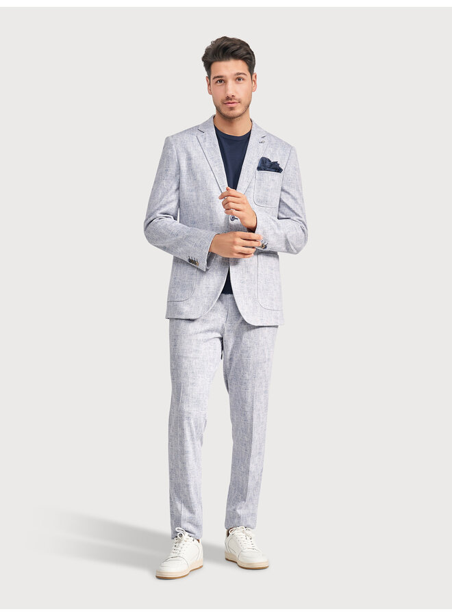 Broek/Chino/ Kostuum Jersey Gemêleerd StevenS26-M11 Blue