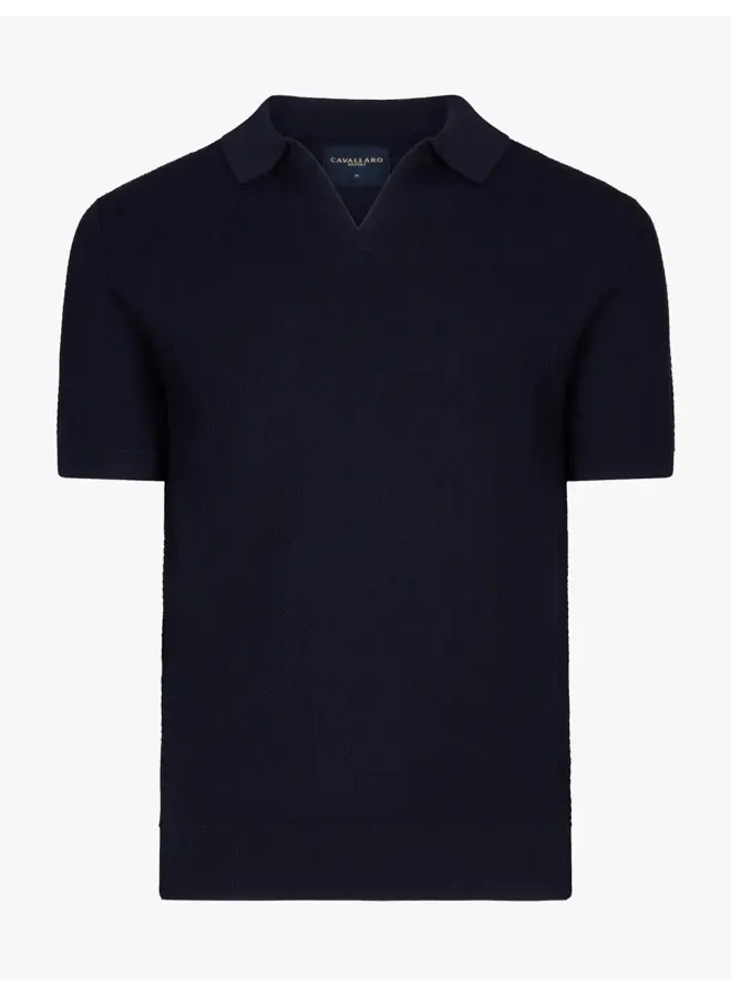 Mironi Polo 116261008 Kleur 699000 Donkerblauw