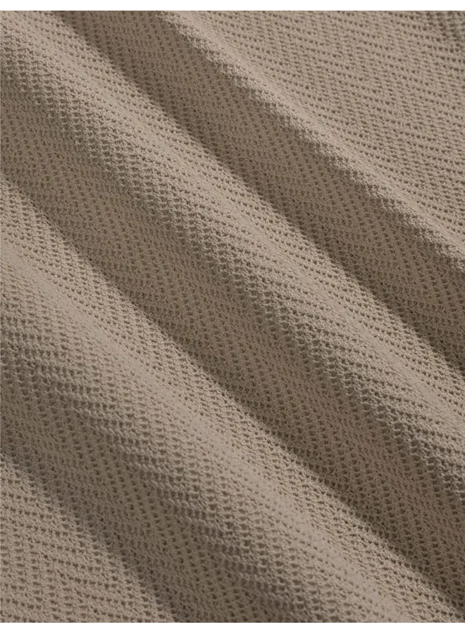 Mironi Polo 116261008 Kleur 840000 Taupe