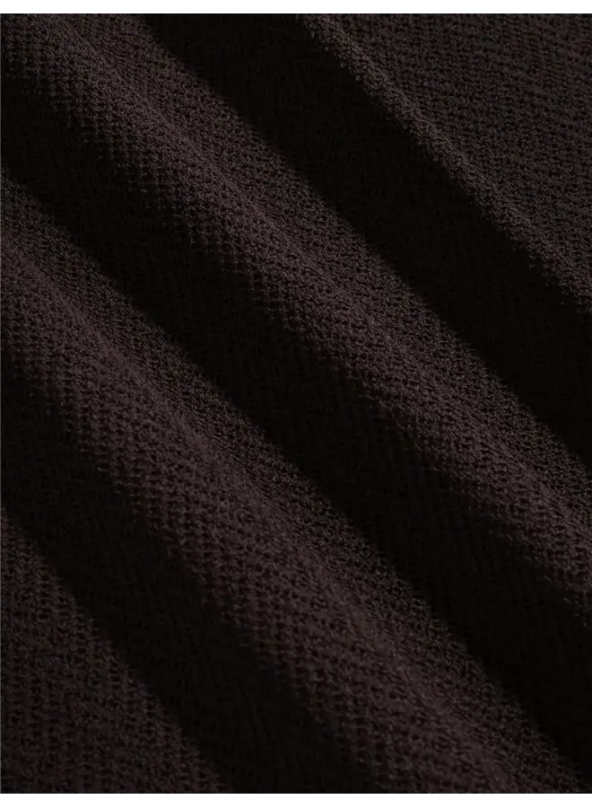 Mironi Polo 116261008 Kleur 898000 Donkerbruin