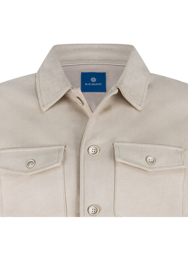 Shirt-Jacket MILANOW25-M42 Stone