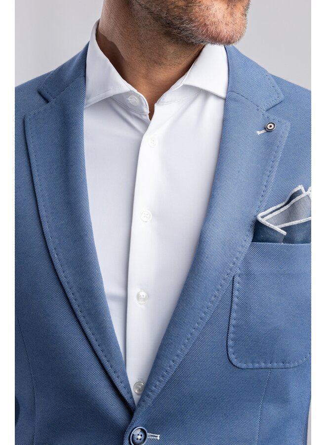 Colbert / Kostuum Jersey Travel 24/7 Knitted JBI-M20 COBALT