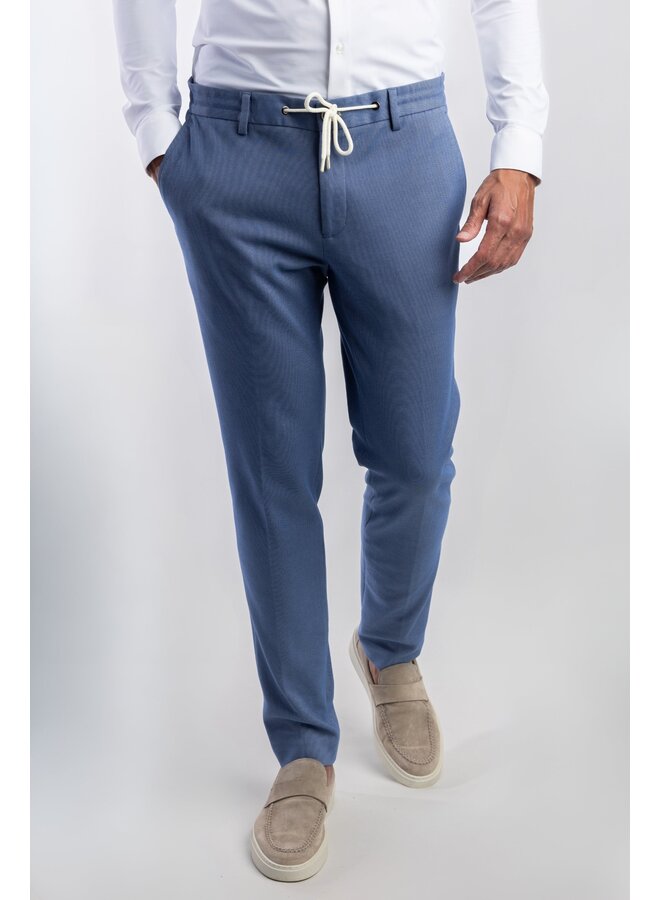 Broek /Chino/ Travel Jersey Kostuum 24/7 Knitted JAKE-M20 COBALT