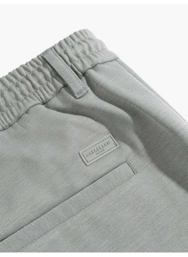 Zaverio Bermuda 122261026 Kleur 510006 Mint Groen Melange