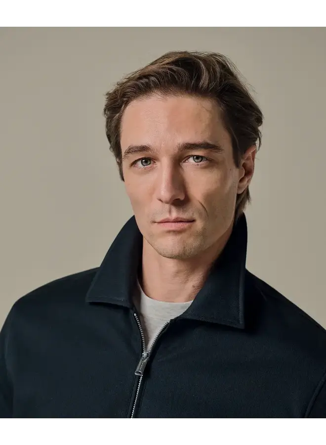 Navy Katoenen Twill Bomber PPXU10002C