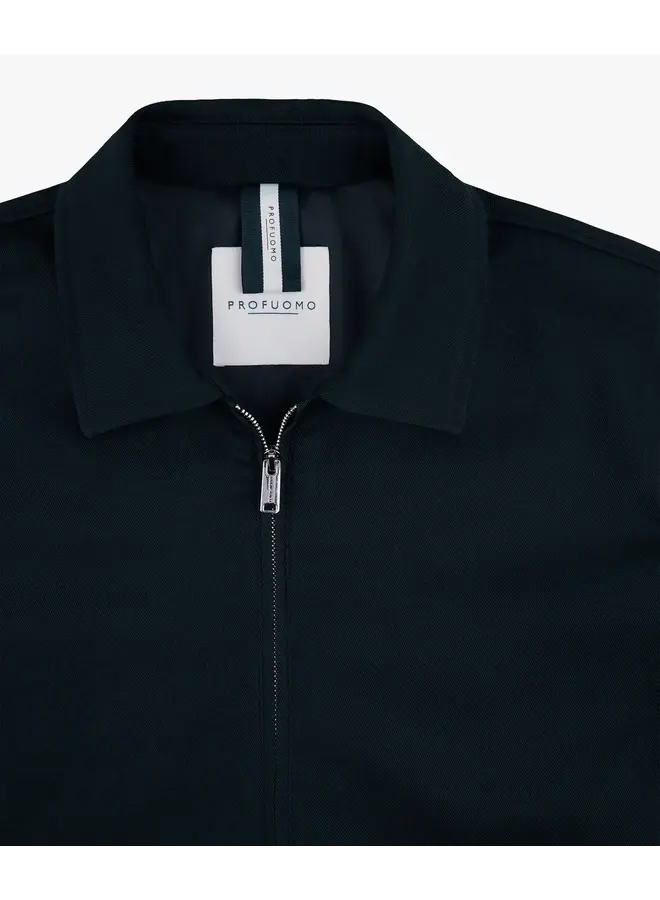 Navy Katoenen Twill Bomber PPXU10002C