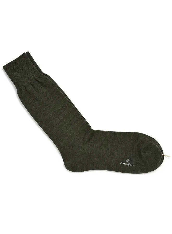 Wollen Herensokken Bosco art 208-294 Green Grey