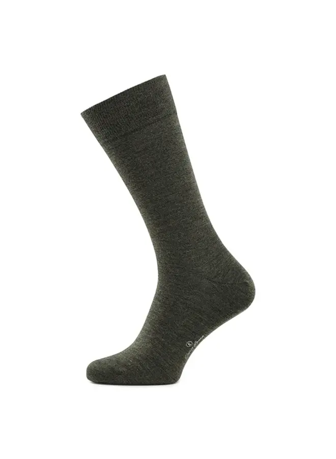Wollen Herensokken Bosco art 208-294 Green Grey