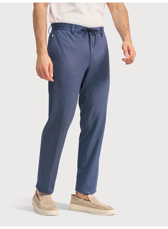 Broek /Chino/ Kostuum Travel Jersey 24/7 Knitted JAKE-M20 Navy