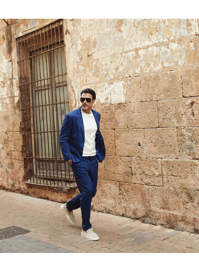 Broek /Chino/ Kostuum Travel Jersey 24/7 Knitted JAKE-M20 Navy