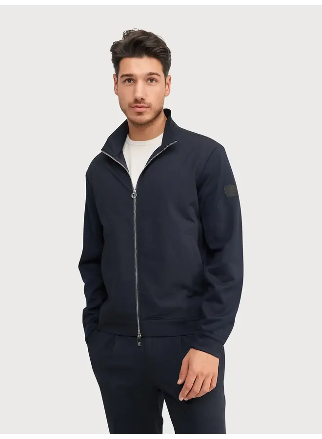 Overshirt Stretch Ritssluiting TIVOLIS26-M23 Navy