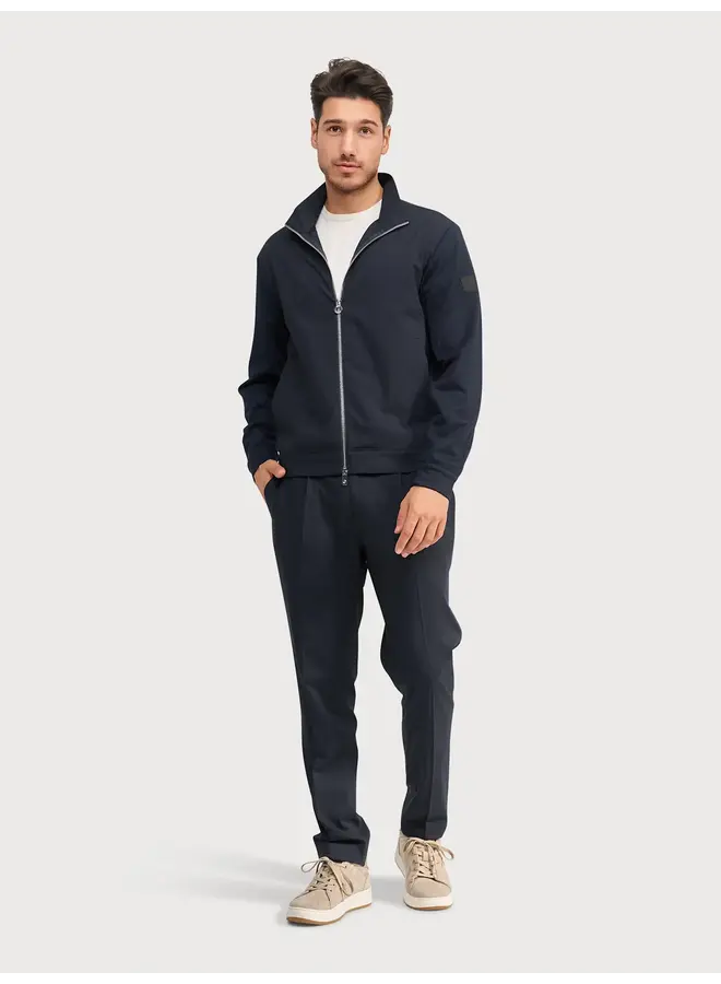 Overshirt Stretch Ritssluiting TIVOLIS26-M23 Navy