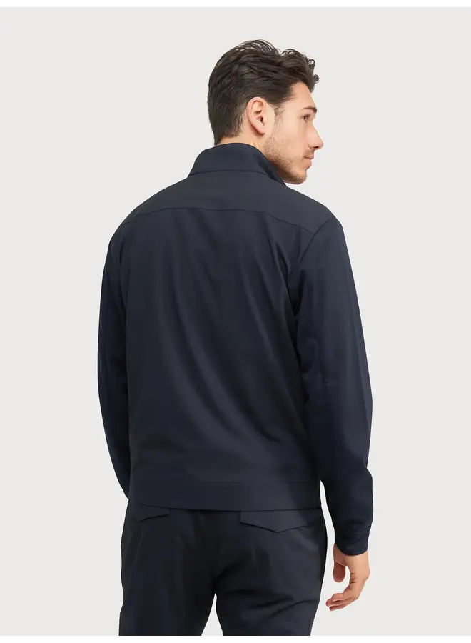 Overshirt Stretch Ritssluiting TIVOLIS26-M23 Navy