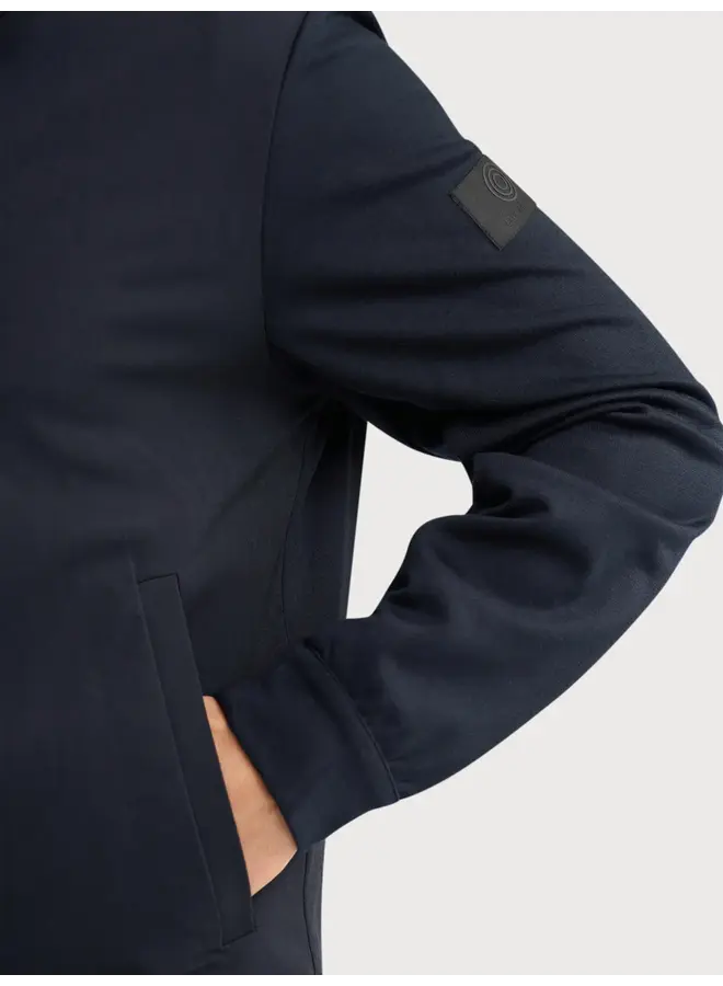 Overshirt Stretch Ritssluiting TIVOLIS26-M23 Navy