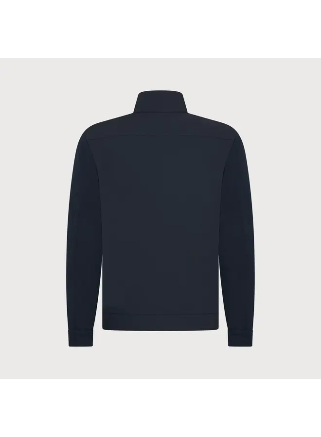 Overshirt Stretch Ritssluiting TIVOLIS26-M23 Navy