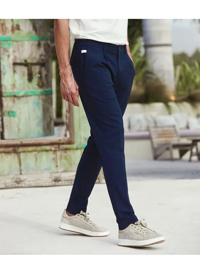 Broek /Chino/ Travel STEVENS26-M23 NAVY