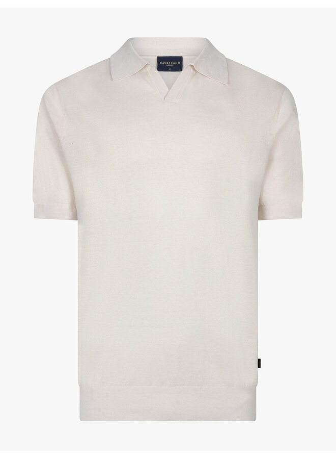 Erlino Polo Korte Mouw 116261033 Kleur 811000 Light Sand