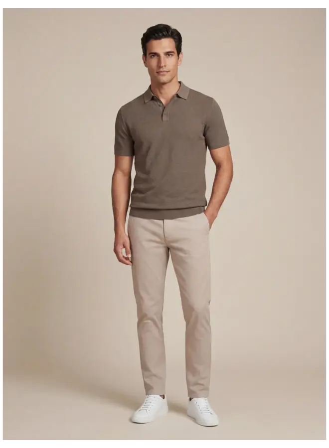 Milanio Polo 116261010 Kleur 880000 Donker Taupe