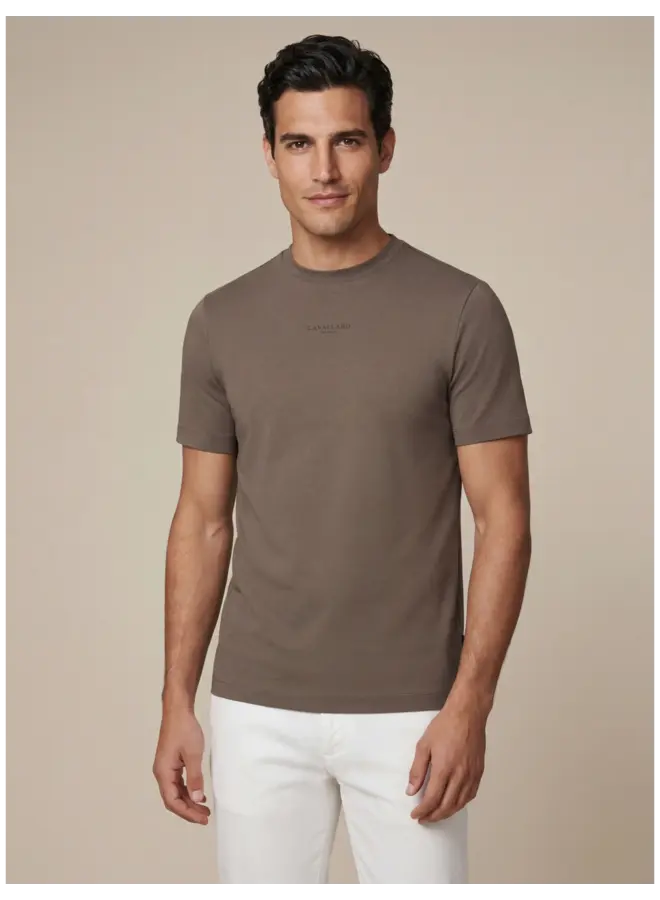 Luvati T-shirt 117261007 Kleur 880000 Donker Taupe
