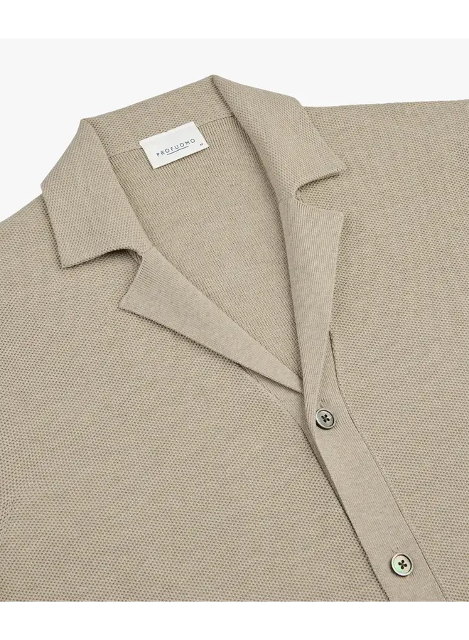 Poloshirt Korte Mouw Beige Aero Ease Camp PPXD10032C