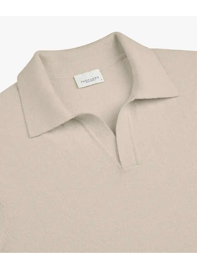 Polo Korte Mouw Off White Crêpe PPXD10023E