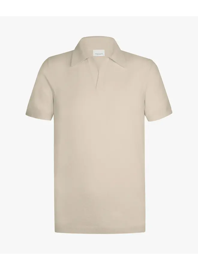 Polo Korte Mouw Off White Crêpe PPXD10023E